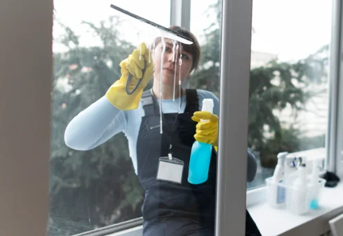 Nettoyage de vitres intérieures et extérieures à Tourteron